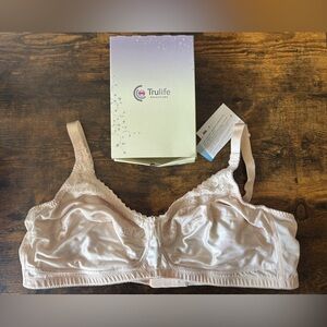 Trulife Size 50C Barbara Mastectomy Bra Everyday Soft Cup Nude 210 Wireless